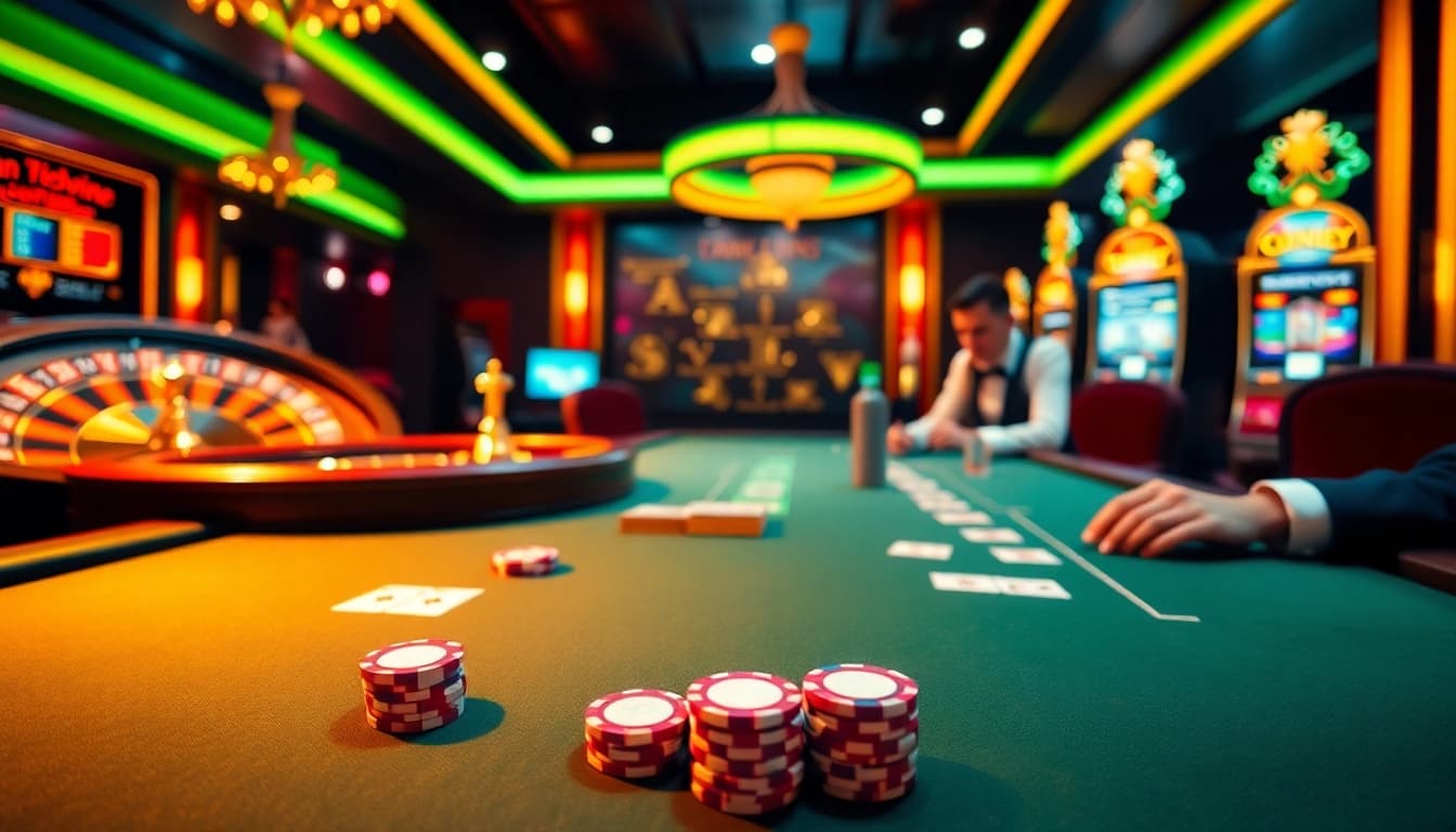 Experience the thrill of 789 win in an elegant casino setting with vibrant poker action.
