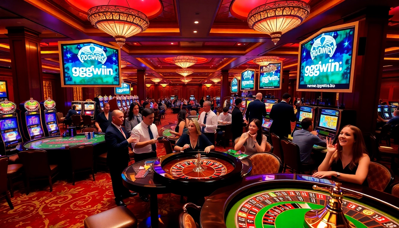 Experience the excitement of gambling at https://ggwin.bio/ with vibrant casino tables and happy players.