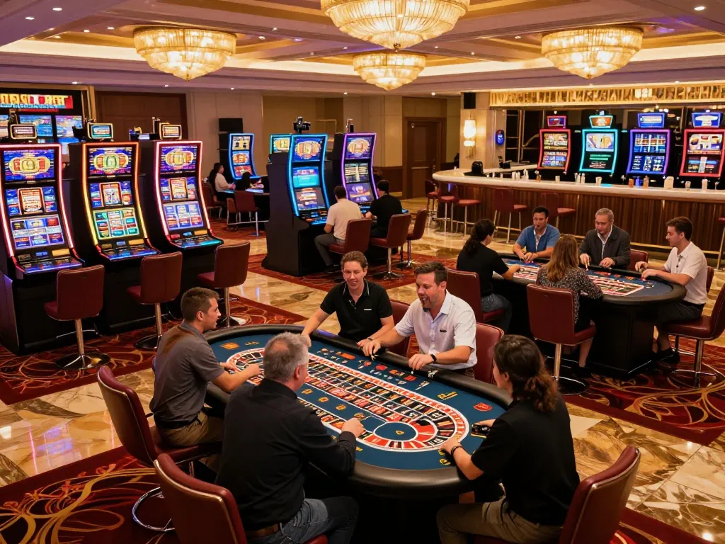 Players enjoying a thrilling roulette experience at tg 88 casino, dynamic atmosphere.