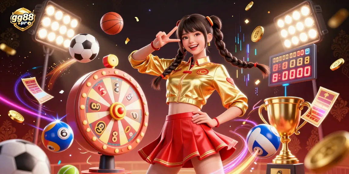 Enhance your gaming experience with gg88 pro, featuring vibrant sports elements and dynamic casino visuals.