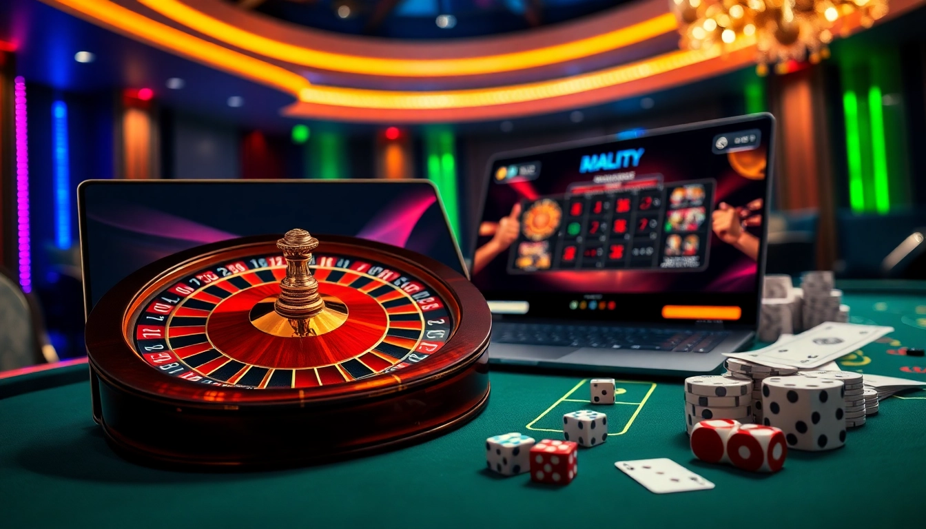 Experience the thrill of winning at https://luck8.locker/ with vibrant poker chips and roulette.